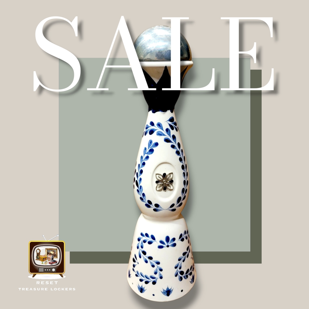 "Empty Decor" Claze Azul Tequila Reposado 750ml - Empty Bottle